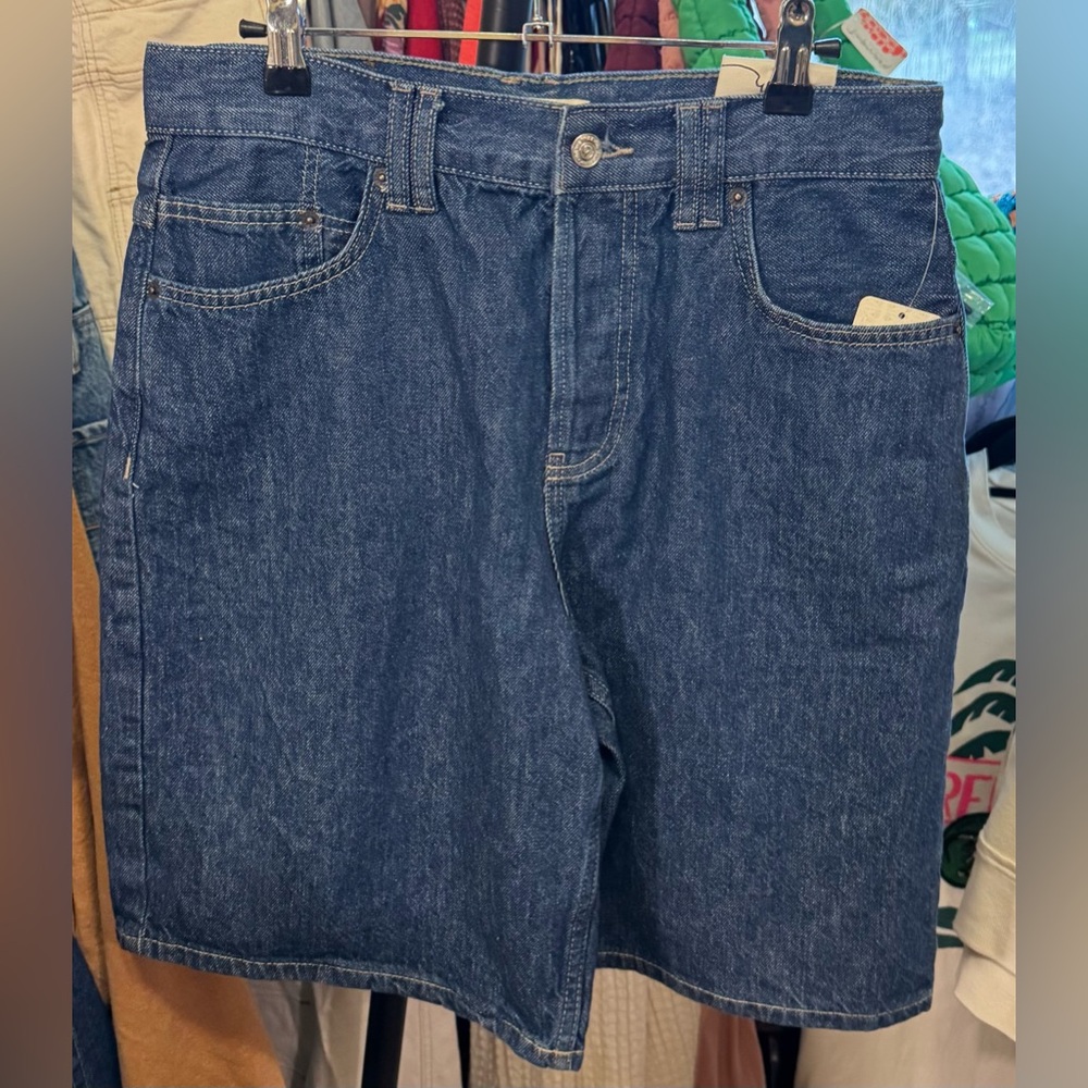 NWT Free People We The Free Montana Shorts dark rinse denim blue 25, 27, 29, 31 - Picture 9 of 14